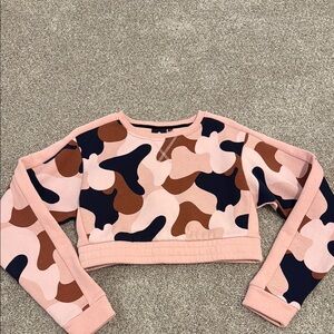 Balance Athletica Camo Crop Crewneck